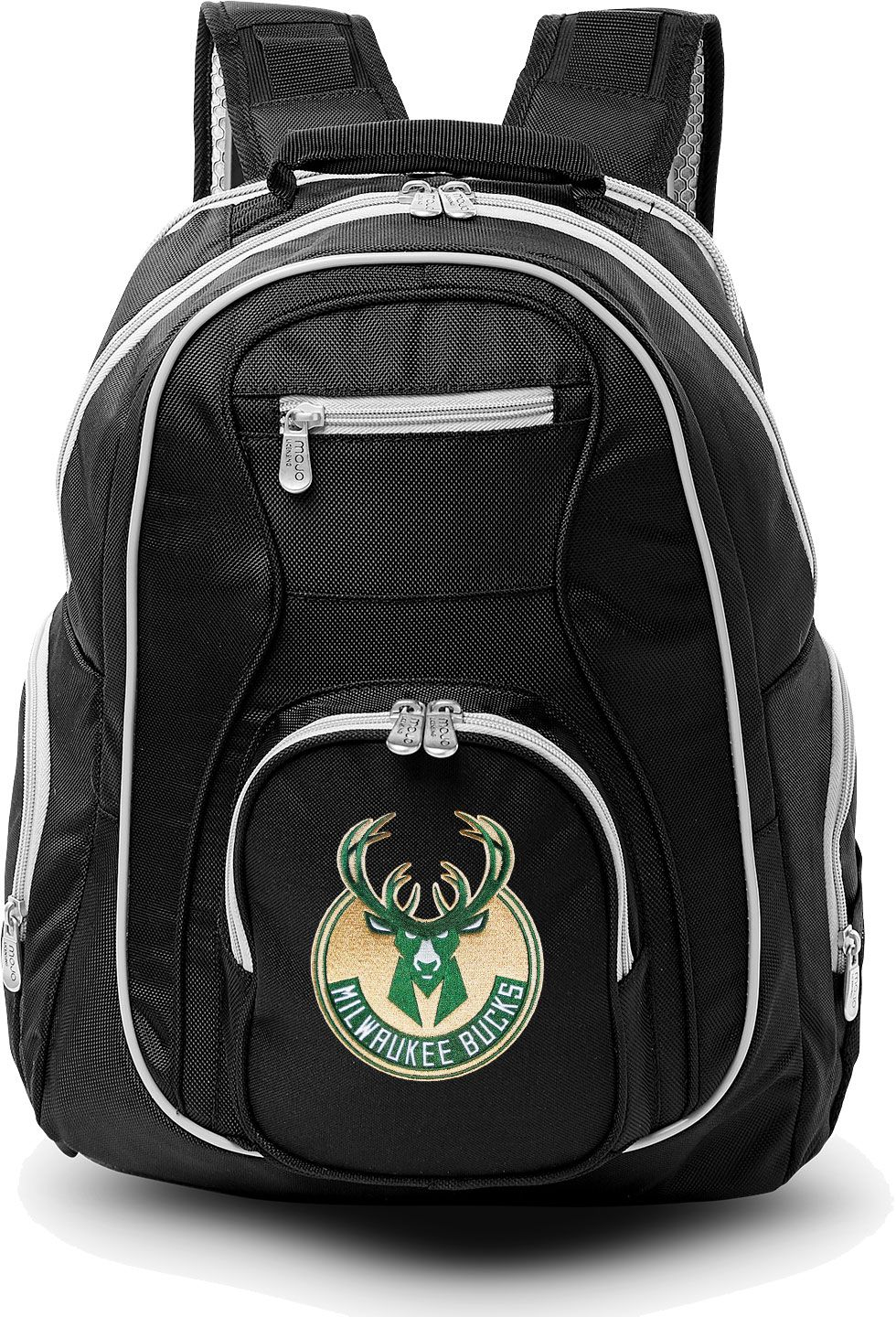 Mojo Milwaukee Bucks Colored Trim Laptop Backpack, Men's