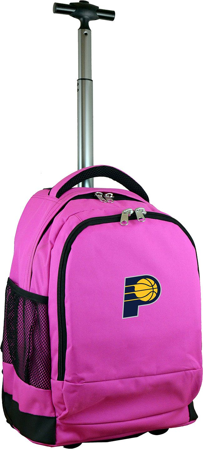 Mojo Indiana Pacers Wheeled Premium Pink Backpack, Men's