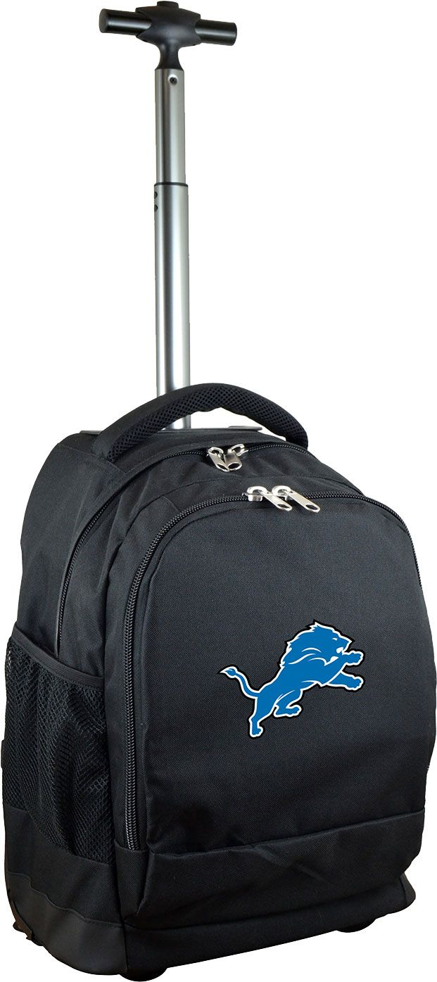 Mojo Detroit Lions Wheeled Premium Black Backpack, Men's