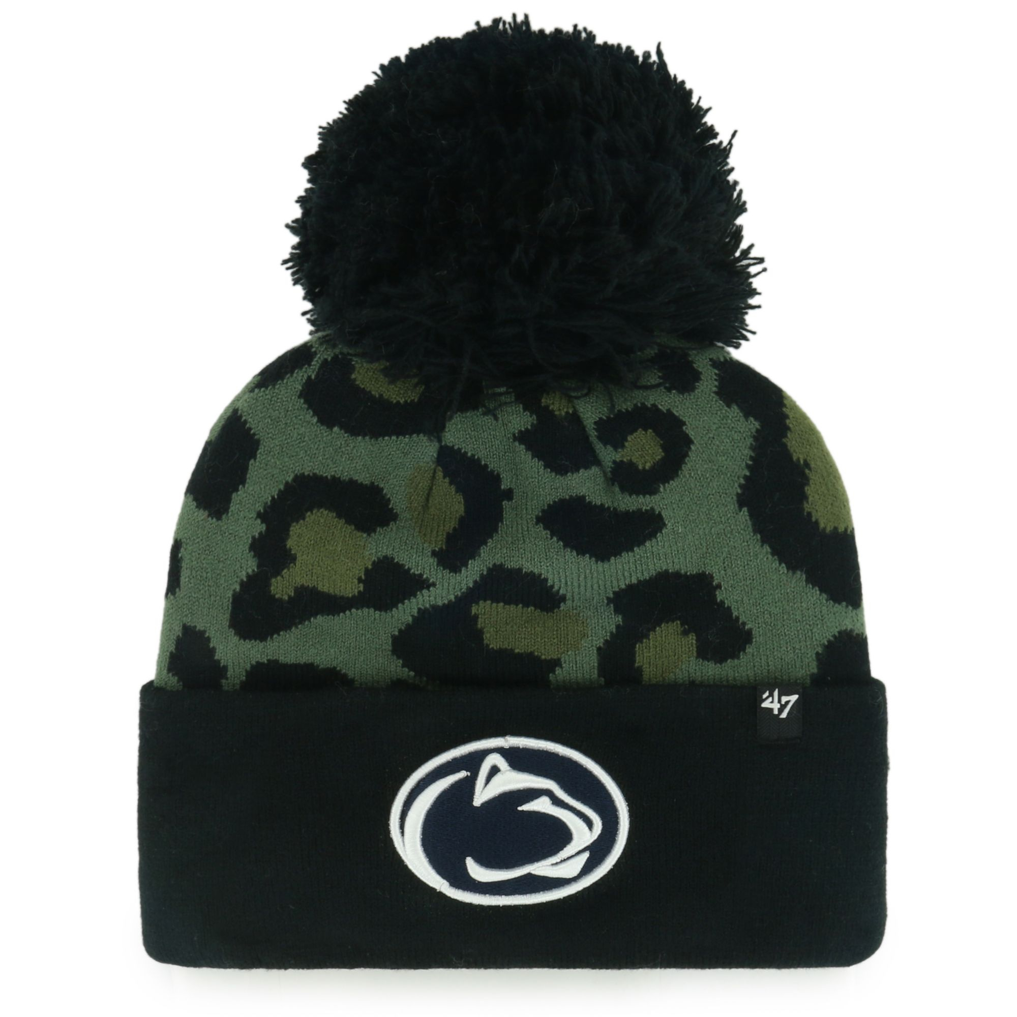 '47 Brand Men's Penn State Nittany Lions Green Cuff Knit Hat | Holiday Gift