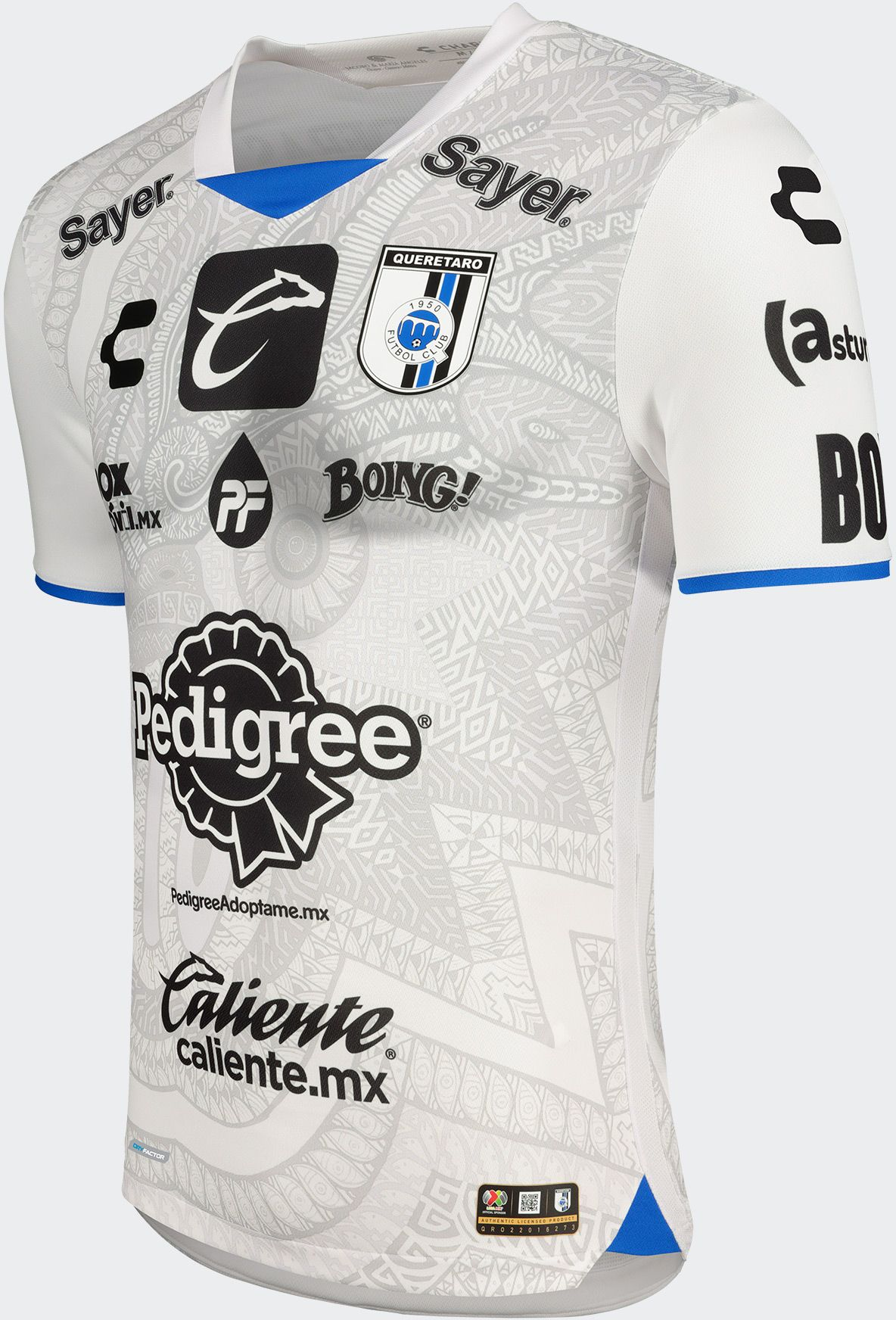 Charly Queretaro '22-'23 Special Edition Third Replica Jersey, Men's, XL, Blue | Holiday Gift