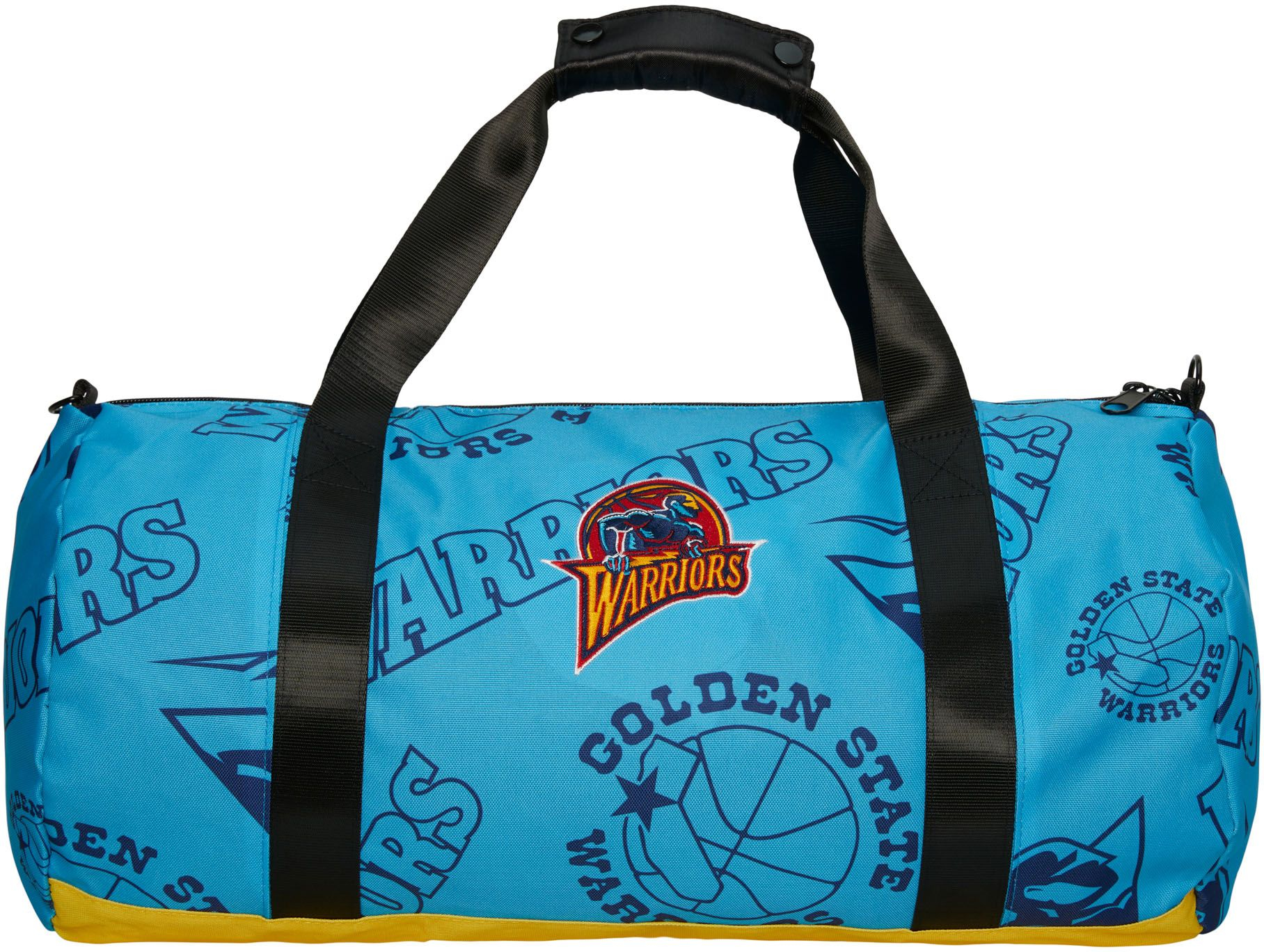 Mitchell and Ness Men's Golden State Warriors Blue Duffel Bag | Holiday Gift
