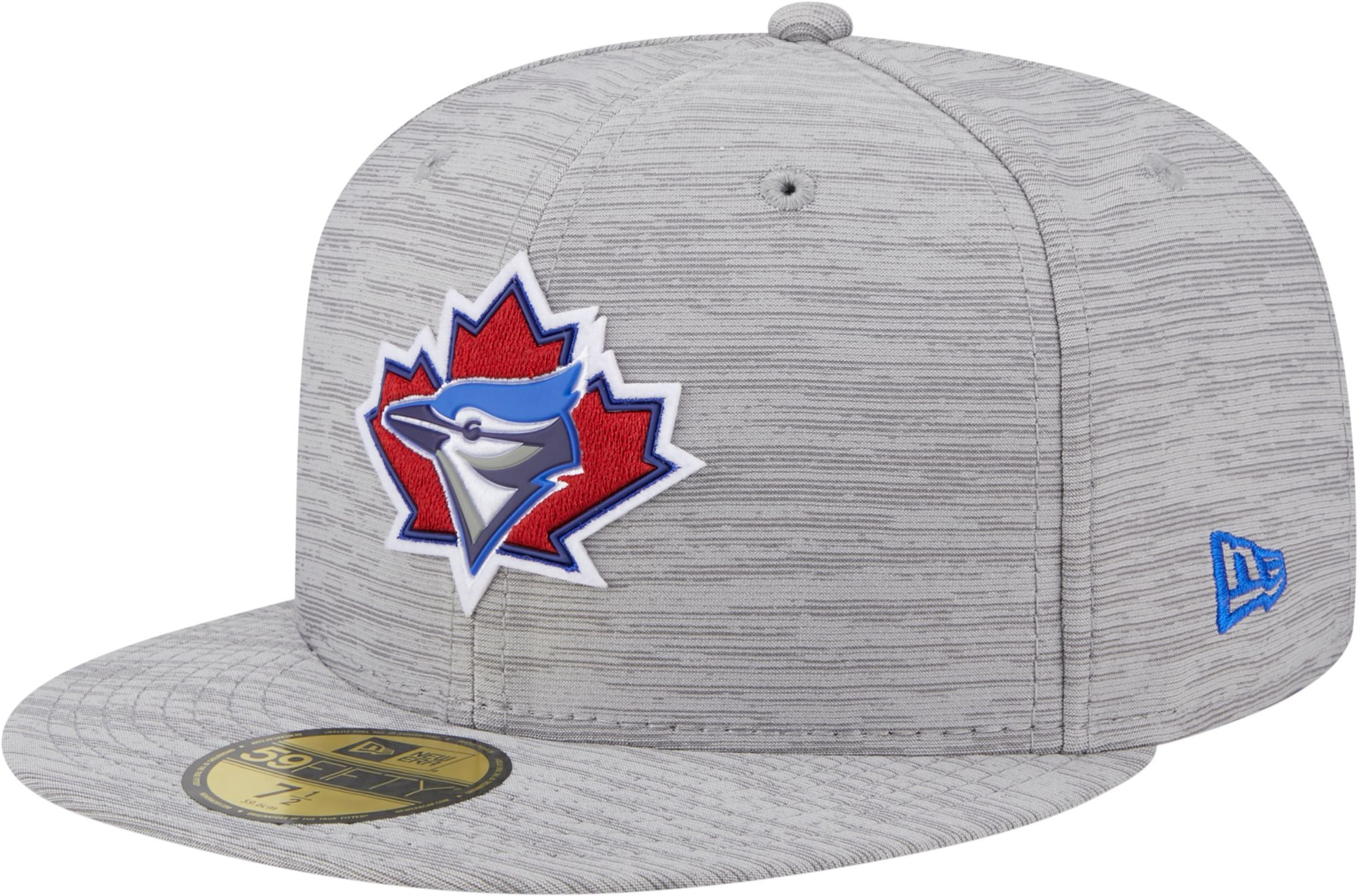 New Era Men's Toronto Blue Jays Clubhouse Gray 59Fifty Fitted Hat, Size 7 5/8 | Holiday Gift