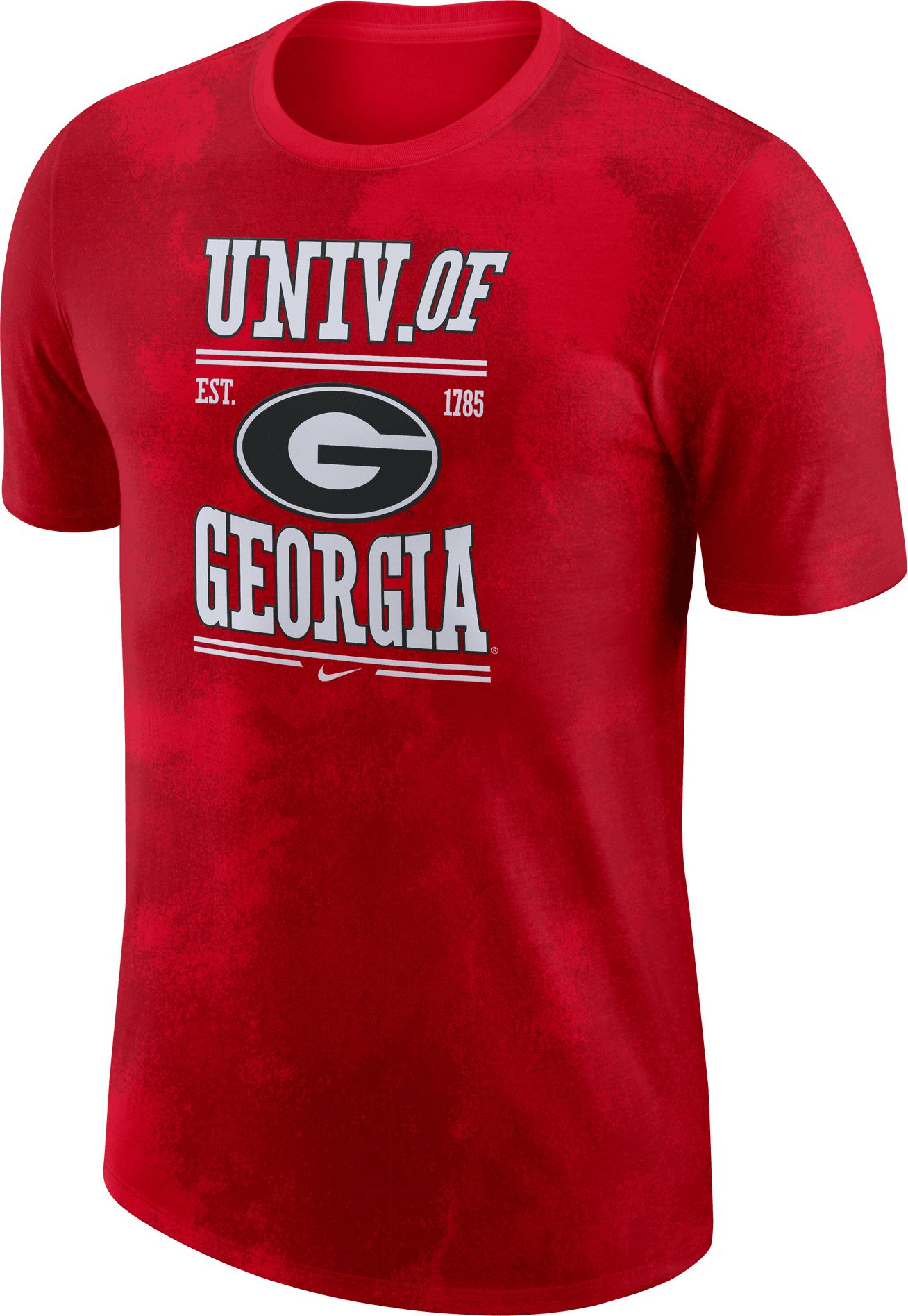 Nike Men's Georgia Bulldogs Red NRG Cotton T-Shirt, Large | Holiday Gift