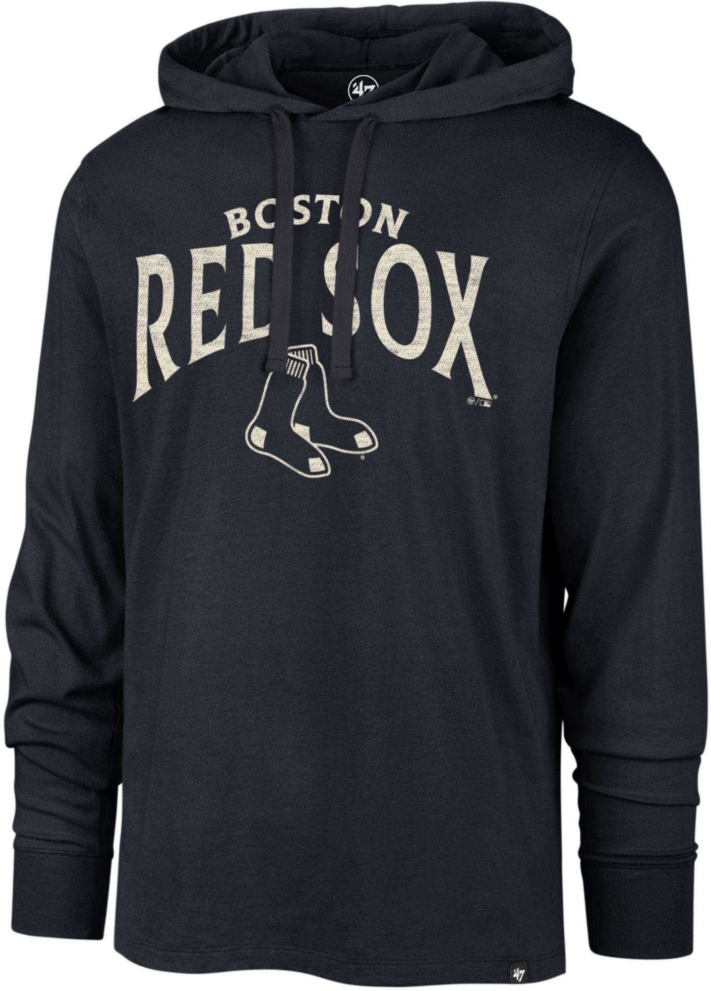 '47 Men's Boston Red Sox Navy Timepiece Franklin Hoodie, XXL, Blue | Holiday Gift