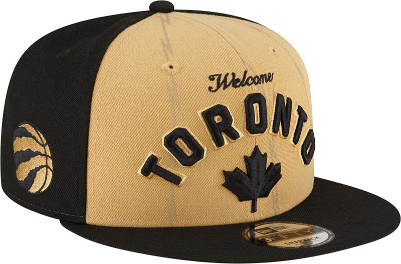 New Era Adult 2023-24 City Edition Toronto Raptors 9Fifty Hat, Men's, Red