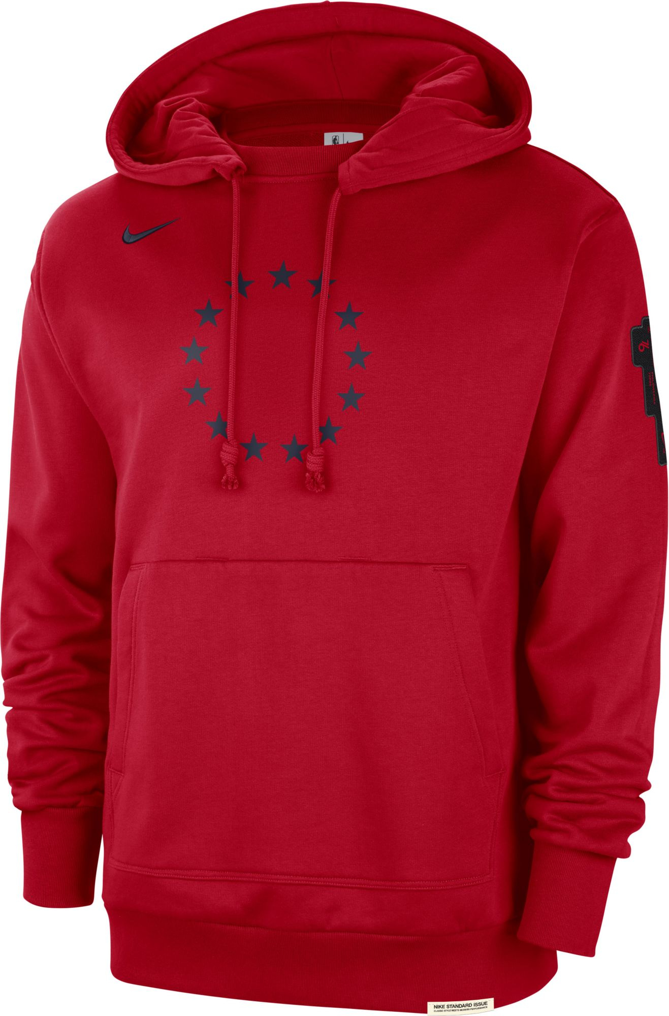 Nike Men's 2023-24 City Edition Miami Heat Courtside Standard Edition Hoodie, XXL, Red