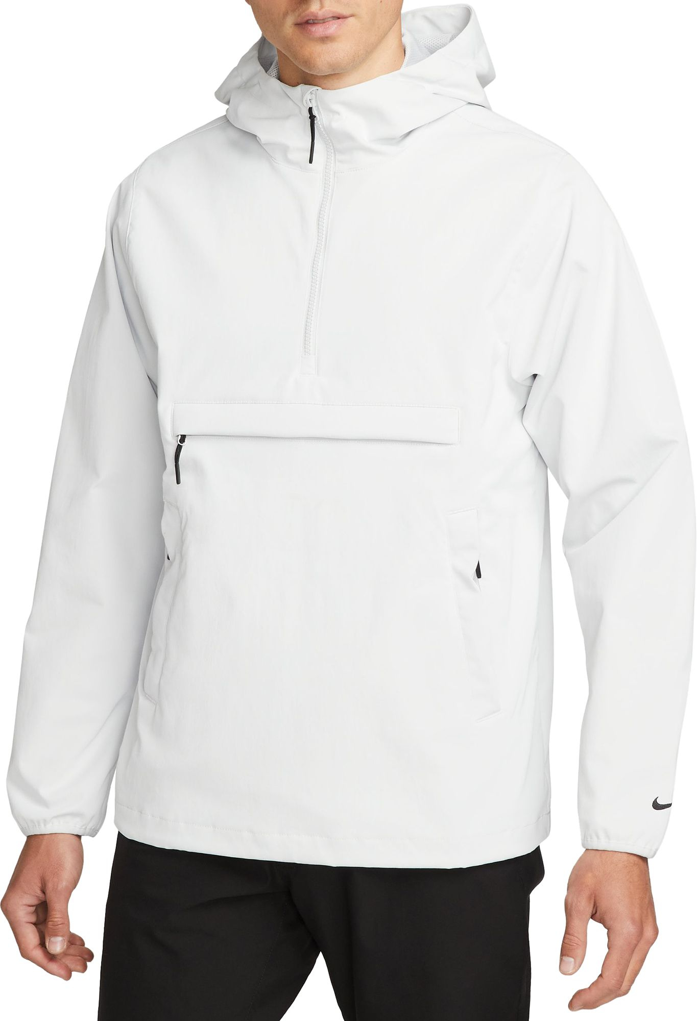 Nike Men's Unscripted Repel Anorak Golf Jacket, XXL, Photon Dust