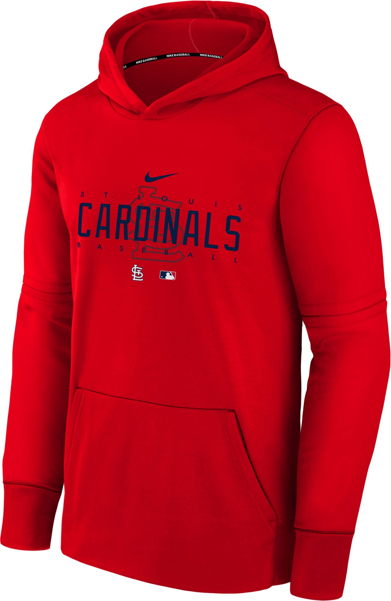 Nike Youth St. Louis Cardinals Red Pregame Hoodie, Boys', Small
