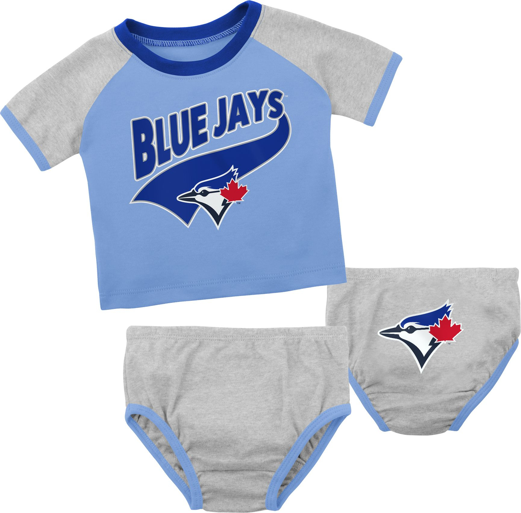 MLB Team Apparel Infant Toronto Blue Jays Blue Slugger Creeper, Boys', 9M