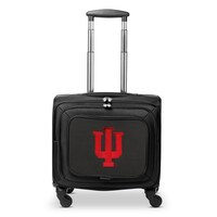 MOJO Black Indiana Hoosiers 14'' Laptop Overnighter Wheeled Bag
