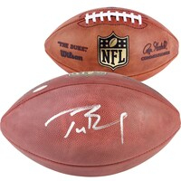 Tom Brady New England Patriots Autographed Pro Football