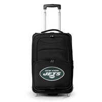 MOJO Black New York Jets 21" Softside Rolling Carry-On Suitcase