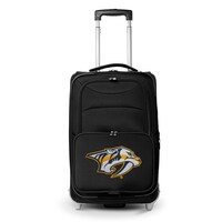 MOJO Black Nashville Predators 21" Softside Rolling Carry-On Suitcase