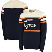 Men's Navy Auburn Tigers Tailgate Crew Neck Sweater