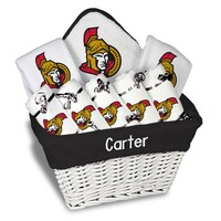 Newborn & Infant White Ottawa Senators Personalized Large Gift Basket