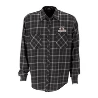 Men's Charcoal New Mexico State Aggies Brewer Flannel Long Sleeve Shirt