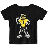 Infant Black Iowa Hawkeyes Big Logo T-Shirt
