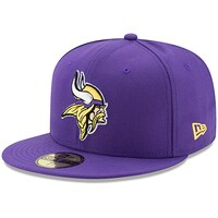 Men's New Era Purple Minnesota Vikings Omaha 59FIFTY Fitted Hat