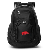 MOJO Black Arkansas Razorbacks 19'' Laptop Travel Backpack