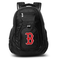 MOJO Black Boston Red Sox 19'' Laptop Travel Backpack