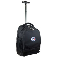 Black Toronto Blue Jays 19'' Premium Wheeled Backpack