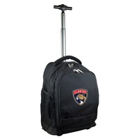 Black Florida Panthers 19'' Premium Wheeled Backpack