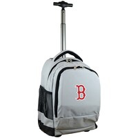 Gray Boston Red Sox 19'' Premium Wheeled Backpack