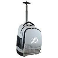 MOJO Gray Tampa Bay Lightning 19'' Premium Wheeled Backpack