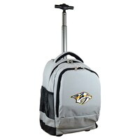 MOJO Gray Nashville Predators 19'' Premium Wheeled Backpack