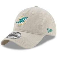 Men's New Era Khaki Miami Dolphins Playmaker 9TWENTY Adjustable Hat