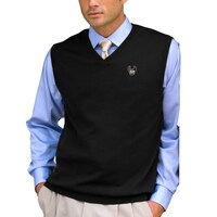 Men's Black Indiana University of Pennsylvania Crimson Hawks Milano Knit Sweater Vest