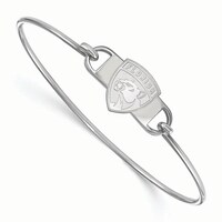 Women's Florida Panthers Sterling Silver Small Wire Bangle Bracelet