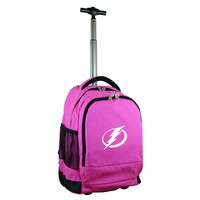 MOJO Pink Tampa Bay Lightning 19'' Premium Wheeled Backpack