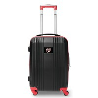 MOJO Red Washington Nationals 21" Hardcase Two-Tone Spinner Carry-On