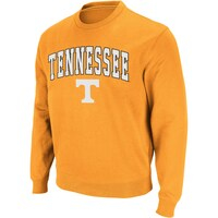 Men's Colosseum Tennessee Orange Tennessee Volunteers Arch & Logo Crew Neck Sweatshirt