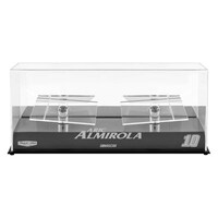 Aric Almirola #10 Stewart-Haas Racing 2 Car 1/24 Die Cast Display Case