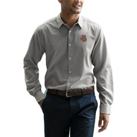 Men's Gray/White Cornell Big Red Vansport Sandhill Dress Shirt