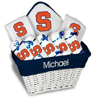 White Chad & Jake Syracuse Orange Team Personalized Large Gift Basket