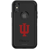 OtterBox Black Indiana Hoosiers iPhone X/XS Defender Phone Case
