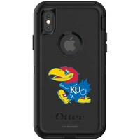 OtterBox Black Kansas Jayhawks iPhone X/XS Defender Phone Case