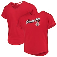 Girls Youth Fanatics Branded Red Toronto FC Team T-Shirt