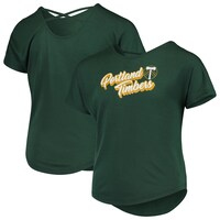 Girls Youth Fanatics Branded Green Portland Timbers Team T-Shirt
