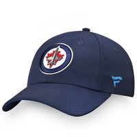 Women's Fanatics Branded Navy Winnipeg Jets Authentic Pro Rinkside Adjustable Hat