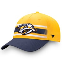 Men's Fanatics Branded Gold/Navy Nashville Predators Iconic Alpha Adjustable Hat