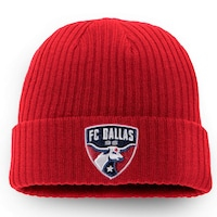 Men's Fanatics Branded Red FC Dallas Core Cuffed Knit Hat