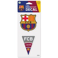 WinCraft Barcelona Two-Pack 4" x 8" Perfect Cut Decals