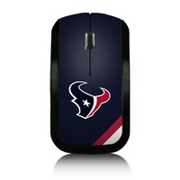 Houston Texans Diagonal Stripe Wireless Mouse