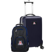 Arizona Wildcats Deluxe 2-Piece Backpack and Carry-On Set - Navy