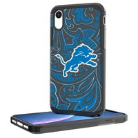 Detroit Lions iPhone Rugged Paisley Design Case